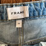 frame denim  Le High & Tight straight leg hip cut outs size 25 Photo 2