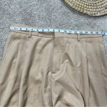 Ryan Roche Women’s 100% Wool Gabardine Tailored Boyshort High Rise in Camel 10 Photo 11