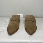 Dolce Vita Eilie Western Braided Mule Truffle Suede Sz 10 Photo 2