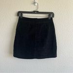 Wilfred  Free Karmen Corduroy Black Mini Skirt Photo 1