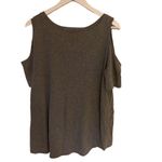 Wildhorse saloon Nashville cold shoulder short sleeve shirt gray black XL Black Photo 1