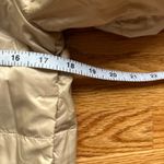 Lululemon Size 4 Non Stop Bomber Jacket Reversible Tan Quilted Lightweight Coat Photo 12