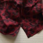 ANINE BING women’s red leopard print silk lace trim cami, size medium Photo 11