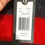Marc by Marc Jacobs  Red and Black Striped Crewneck Sweater Photo 5