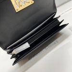 Michael Kors Black Mimi Large Flap Wallet Photo 3