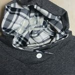 Twenty Second Hoodie with Plaid Accents Photo 2
