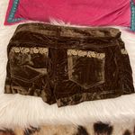 Free People Velvet Shorts Photo 1