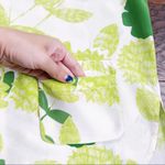 Diane Von Furstenberg  • Cheryl tank green floral silk sleeveless top Garden Lime Photo 8