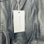 Lovers + Friends NWT  Georgie Pant Faux Leather Black Sz XS (24 x 27.5) High Rise Photo 6