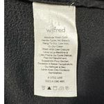 Wilfred  North Blazer Women's 8 Black 3/4 Sleeves Open Front Crepe Shawl Collar Photo 6