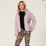 Rails Lorna Sherpa fleece jacket in lilac purple pink SMALL Photo 1