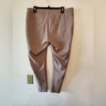 Lane Bryant  brown high rise leggings with ankle zippers size 18 Photo 2