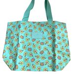 ALOHA Collection Mint Green Floral Tote Photo 0