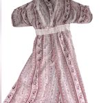 Forever 21 🛍️5/$25  Red and White Patterned Swim Coverup Photo 0