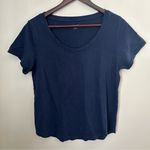 Old Navy Tee Shirt Navy Blue Everywear Short Sleeve Crewneck Neutral Casual Photo 0