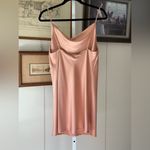 Dance & Marvel  Blush Satin Blouse Photo 3