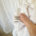 CeCe White Tiered Skirt Sz M Photo 4