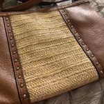 Nicole Miller Brown and Cream Crossbody Bag Photo 2