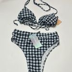 Refuge high waisted Checkered Bikini set Photo 0