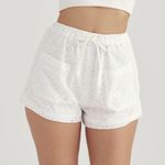House Of CB white broderie anglaise shorts Photo 10