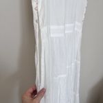 Sundance Floral Boho Embroidered Sleeveless Maxi Dress Large NWT Ivory Honeymoon Photo 14