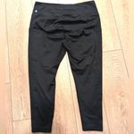 Zella  Womens XL Black side‎ pockets crop leggings stretch pants Nordstrom Photo 3