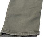 Madewell 9 High Rise Skinny Jeans Button Fly Olive Green Women's Size 28 Photo 3