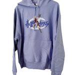 Champion NWT X Naruto Hoodie Reverse Weave Purple Sakura Women’s Size Large Photo 0