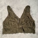 Altar'd State Forest Green Lace Bralette Photo 3
