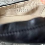 AGL Attilio Giusti Leombruni Shoes Black Cap Toe Wedge Leather Patent Size 36 Photo 6