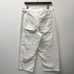 Lucky Brand  High Rise Wide Leg Crop Jeans White Size 31 Photo 4