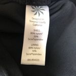 Athleta  Twist Underwire Bra Cup Tankini Black 34D/DD Tall Halter Cut Out Back Photo 4