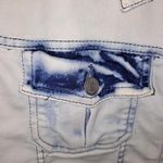 Short Sexy Series Stone Washed Faux Denim Vest Size‎ 2XL Blue Size XXL Photo 1