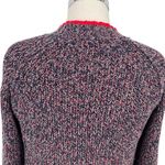 Rag and Bone  Ilana Marled Sweater Navy Blue Multicolor Crewneck Size Small Photo 5