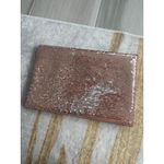 BCBGMAXAZRIA Rose Gold Silver Reversible Sequin Clutch Handbag Photo 9