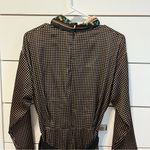 ZARA  Printed Mini Dress With Tie Photo 3