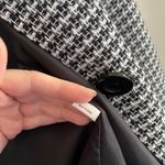 JM Collection Black White Tweed Jacket Photo 4