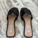 Steven By Steve Madden steven new york hayden black leather sandal  Photo 2