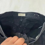 Madewell  High Rise Denim Shorts Black 26 Photo 4