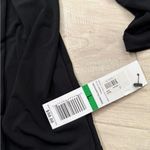 Macy's NWT Macy’s Rafaella Layered Look Cardigan Shirt Combo | Black | Large Photo 2