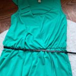 Mint Green Ruffle Shoulder Bow Tie Knee Length Cocktail Party Formal Dress NWOT Photo 8