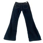 Paige  Jeans Hidden‎ Hills Women's  30x29.5 Mid Rise Dark Wash Flared Slimming Photo 13