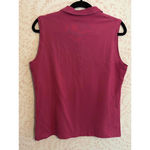 Lacoste  Sleeveless Pink Polo Shirt Size 44 Photo 4