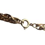 New Double Chain Layered Gold Tone Locket Pendent Necklace Photo 2