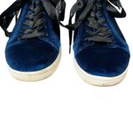 Sam Edelman Marlow Sneakers Womens 9.5 Blue Velvet Low Top Y2K Retro Streetwear Photo 2