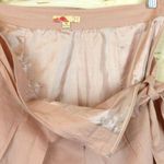 Forever 21 Womens Y2K VTG Pink Pleated Mini Skirt Waist Tie Belt Cotton Size M Photo 10