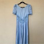 House Of CB  L D-DD ‎ 'Rafaela' Soft Blue & Pure Silk Lace Maxi Dress NWOT $285 Photo 12