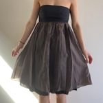 Body Boho Strapless Casual Dress Brown Photo 1