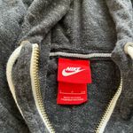 Nike  dark gray zip up hoodie Photo 2
