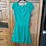 Lilly Pulitzer  Hazel Sweater Dress Emerald Green Holiday‎ Wool Fit & Flare Large Photo 6